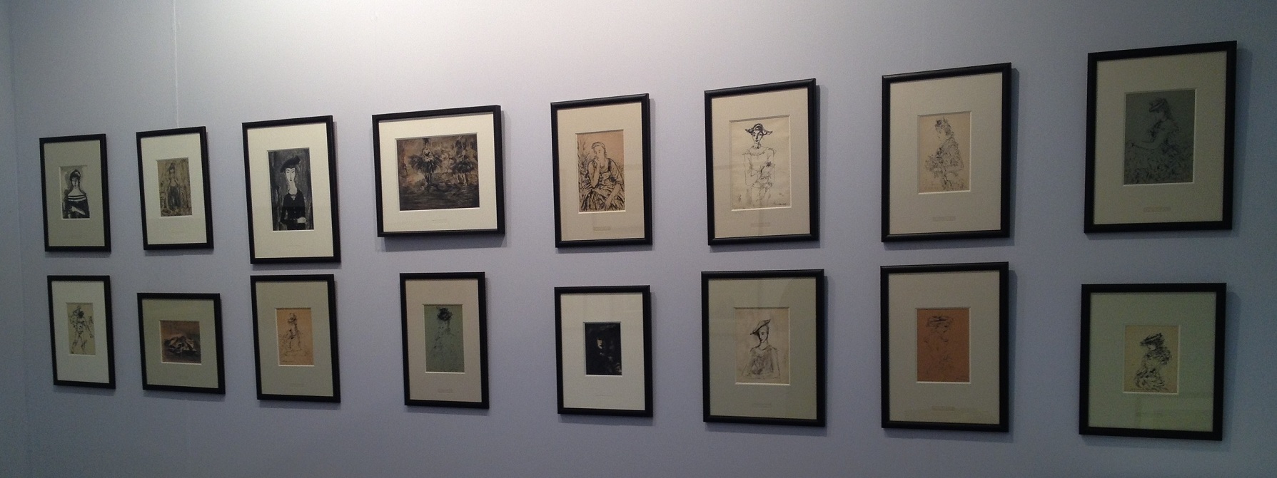 Графика М. К. Соколова на 35 Антикварном салоне. Графика М. К. Соколова на 35 Антикварном салоне.